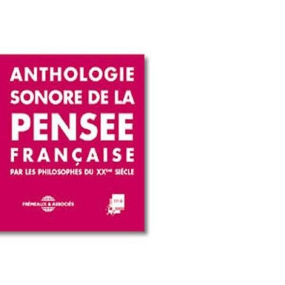 Various Artists - Anthologie Sonore-French PhilosophersCD